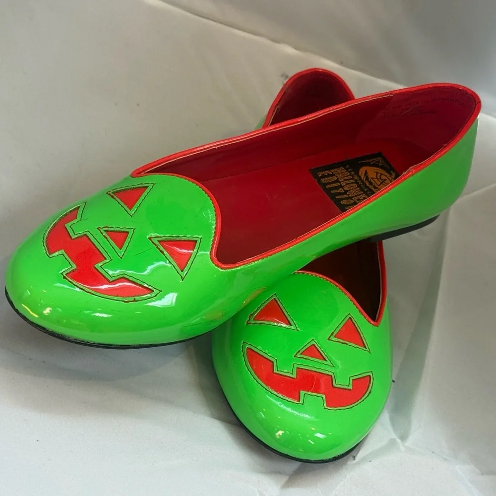 Strange Cvlt Limited Edition Poison Apple Lydia Flats Size 10 - Picture 2 of 3